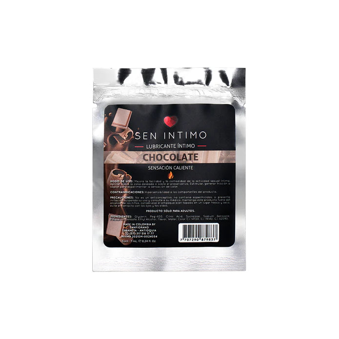 Caliente Chocolate Sachet x7ml - Sen Íntimo