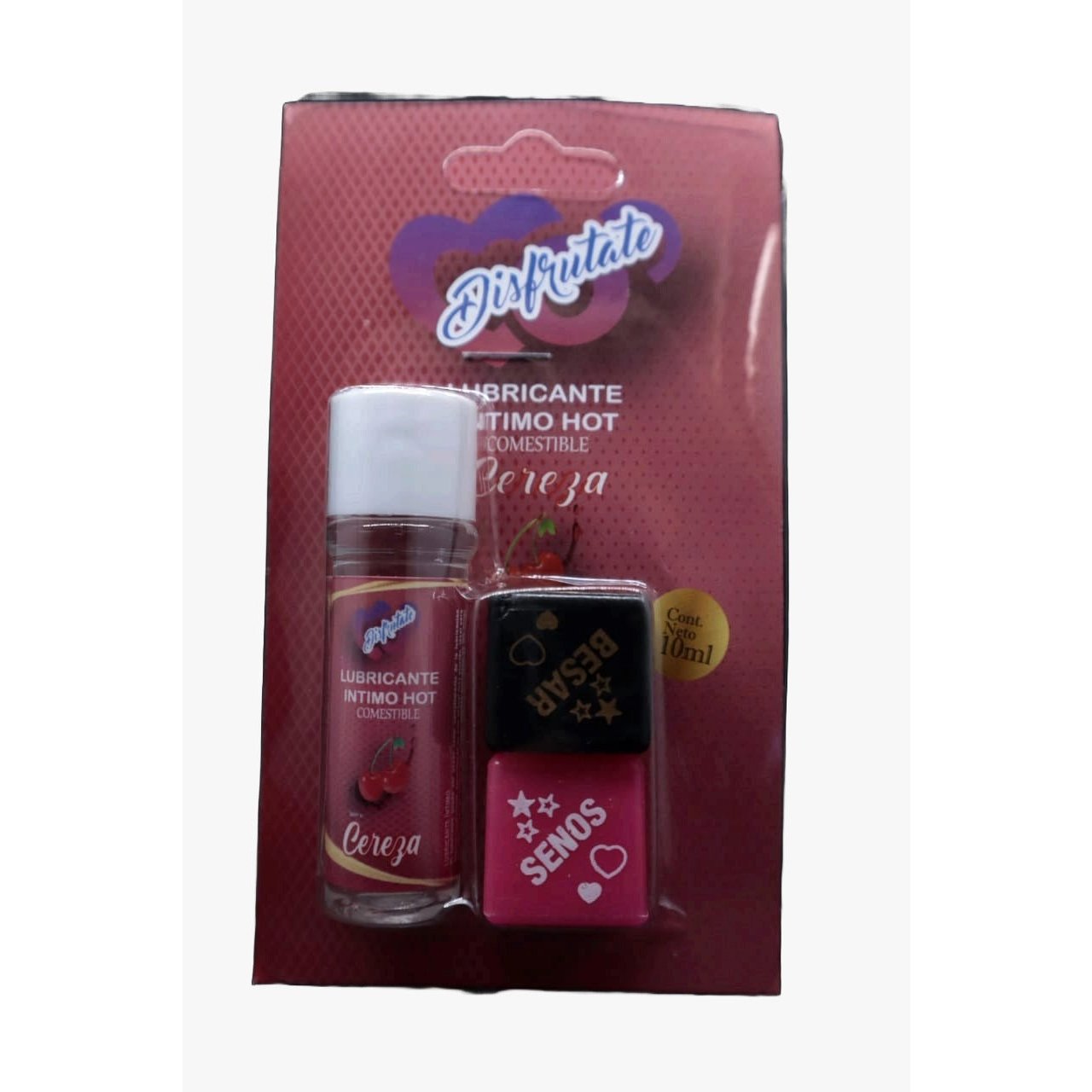 Lubricante Hot + Dados 10ml